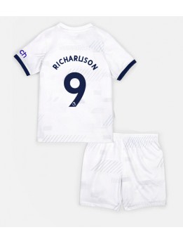 Tottenham Hotspur Richarlison Andrade #9 Replika Hemmakläder Barn 2023-24 Kortärmad (+ byxor)